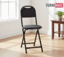 FURNIMAX Folding Stool Chair with Foot Rest ...
