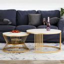 Furniture Café Luxury Nesting Coffee Table Set of 2...
