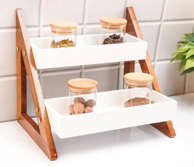 Furniture Café Wooden Kitchen Wall Shelf with 3