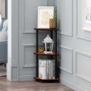 Furniture Cafe Wooden Multipurpose Turn-n-Tube Engineered Wood End Table...