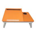 Furniture Galiara Pre - Assembled Laptop Table Desk (Orange)...