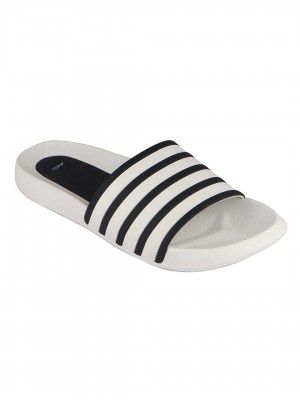 Furo By Red Chief Mens FURO Black Flip Flops-10 UK (FMS012 F013_10)