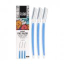 FURR Reusable Face Razor For Women Facial Hair With German Blade | Pack of 3...