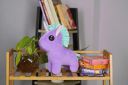 Furrendz Dazzling Unicorn 10" Plush|Animal Character Soft Toy-Unicorn|Furry Plush|Soft & Anti Allergic Fabric|Safe for Kids|Role PlayToy|Easy to Wash|Birthday&Return Gift for Kids 1+|Made in India...