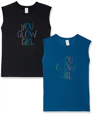 Fusefit Girls Regular T-Shirt (Pack of 2)
