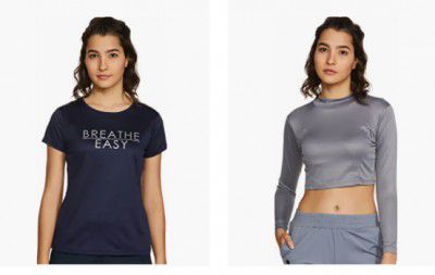 Fusefit Women's T-Shirt Upto 86% Off