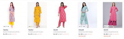 Fusion Wear Women's Start At Rs.374
