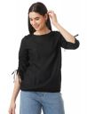 FYLTR Women's Casual Fashion Top with Ruched Sleeves...