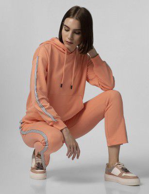 FYLTR Women's Drop Shoulder Hoodie & Joggers Terry Cotton Blend Co-ord Set
