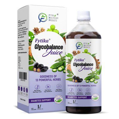 Fytika Glycobalance Diabetic Juice – 1L  Herbal Juice for Men & Women (Pack of 1)