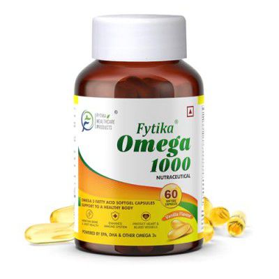 FYTIKA Omega 3 Fish Oil 1000mg 60 Capsules