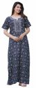 G4Girl Pure Cotton Embroidery Nighty for Women's...