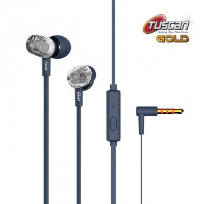 Gadget-Wagon Tuscan 603 in-Ear Earphones with Mic, Call Answer for Smartphones, mobiles & Laptop