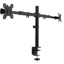 Gadget Wagon Two Monitor 13-27" Desk Clamp Arm  (2 Monitor Clamp Type)...