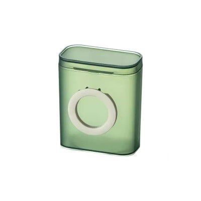 GadgetBite Data Cable Storage Box, Charging Cable & Earphone Organizer, Multi-Functional Electronics Case, Portable, Water-Resistant, Cable Management Box with Lid (Green)