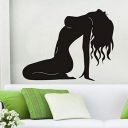 GADGETS WRAP Naked Sex Lady Pose Wall Decals Modern Art Wall Sticker for Girl Bedroom Murals Vinyl Wallpaper Removable Home Decoration...