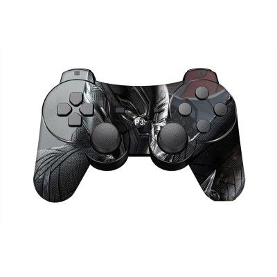 GADGETS WRAP Printed Vinyl Decal Sticker Skin for Sony PlayStation 3 PS3 Controller Only - Black Panther Marvel 