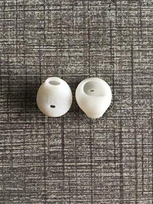 GADGETSWRAP Soft Silicone Split Case Cover Compatible with Earpods Airpods - White