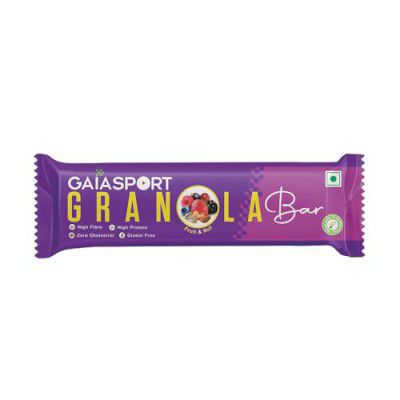 GAIA Sports Fruit & Nut Bar 50g 50 gm Pouch