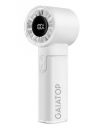 Gaiatop Portable Handheld Turbo Fan, 1-100 Adjustable High Speeds, 3-20Hrs Cooling Times, 4800mAh USB Rechargeable Portable Small Hand Fans with Lanyard for Outdoor, Travel, Home, Make Up, White...