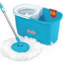 Gala e-Quick Spin Mop, Mopping Set (white and blue)...