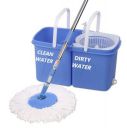 Gala Twin Bucket Spin Mop with 2 refills and 1 liquid dispenser...