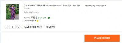GALANI ENTERPRISE  Woven Banarasi Pure Silk, Art Silk Saree  (Purple)