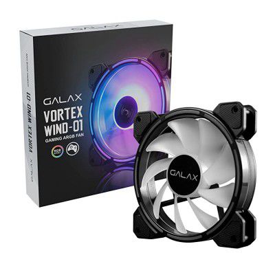 Galax Vortex Wind 01 High Airflow Low Noise 120mm ARGB Desktop Fan - (VW-01) FG01T4PAR0
