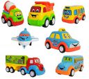 Galaxy Hi-Tech Exclusive, Non Toxic Unbreakable Automobile Car Toy Set , Pull Back Car Truck Toy Aeroplane Set for Kids Boy and Girl, Pack of 7, Multicolor...