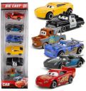 Galaxy Hi-Tech Mini Metal Die Cast Car Set of-6 Toy Vehicle Play Set...