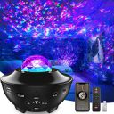 Galaxy Projector, Star Projector 3 in 1 Night Light Projector w/LED Cloud with Bluetooth Music Speaker for 1-16 Years Baby Kids Bedroom/Game Rooms/Home Theatre/Night Light Ambiance...