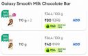 Swiggy instamart Loot : Galaxy Smooth Chocolate Bar...