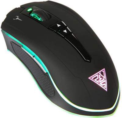 Gamdias Hades M1 Gaming Wired/Wireless Mouse Double Level RGB, Hera Software Supported, 7 Programmable Keys, Adjustable 10800 DPI