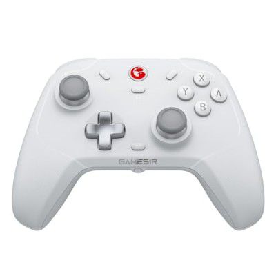 GameSir T4 Wireless Controller for Cyclone Switch/Lite/OLED Hall Effect Joystick & Trigger 6-Axis Gyro (White)
