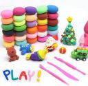 GAMLOID Bouncing clay 12 Colors Air Dry Modeling Soft Different Present Children Toy...