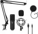 Gamma Audio GA-BM800 Shielded Cable Condenser Microphone With Long Stand,Cable,Shock mount...