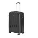 GAMME Ivory Polypropylene 55CM Black Hard Side Suitcase...