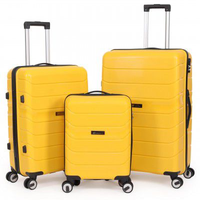 GAMME Joy Polypropylene Hard Side 19"24"28" Luggage Set