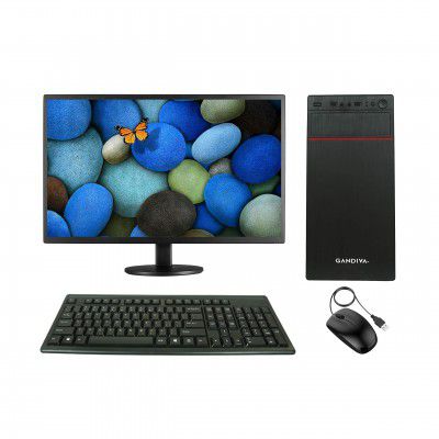 Gandiva Core i5 1st Generation CPU GandivaCI5850018.5 Desktop Computer PC (8GB DDR3 RAM + 500HB HDD)