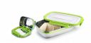 GANESH Craze Stainless Steel Tiffin Lunch Box (900ml 1pc + 200ml 1 Pc, Assorted)...