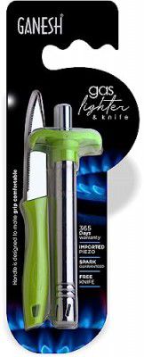 Ganesh Kitchen Gas Lighter with Free Kitchen Knife