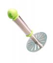 GANESH Stainless Steel Potato Crusher Vegetable Smasher Pav Bhaji Masher with Handle for Effortless Kitchen Uses (Pack of 1, Assorted)...
