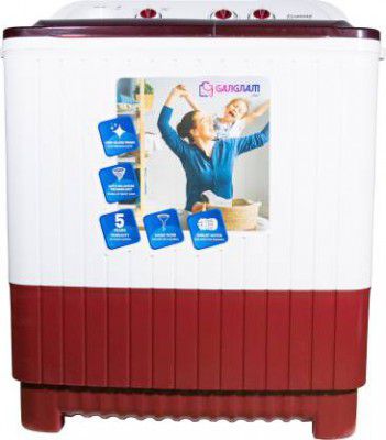 Gangnam Street 7.8 kg Semi Automatic Top Load Red White WMGGSA78PP-DMDN