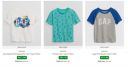 Ajio : GAP Boys Clothing Start At Rs 300...