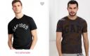 GAP Mens T-shirt Min.70% Off...