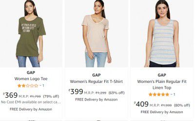 UP TO 77% OFF | GAP CLOTHING FOR WOMEN