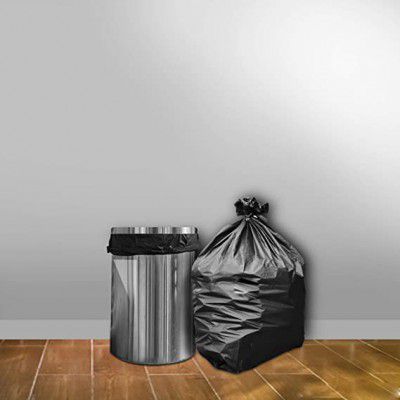 Dustbin Bags - 24x32 inches Black (pack of 5 bags)