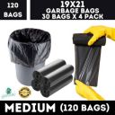 GARBEX Plastic Dustbin  (Black)...