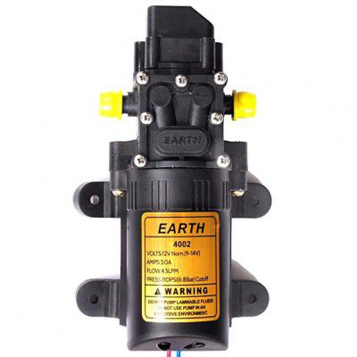 Garden Basket Heavy Duty 12V DC Electric Battery Operated Sprayer Pump Motor 12 Volt for Farmers and Also Used in Agriculture Mist Spray - Car wash - Bike Washing - Sanitizing & Gardening (Pack of 1)