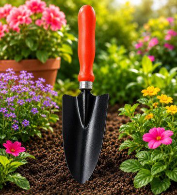 Gardening Hand Trowel (Small)| Heavy Duty Iron Blade with Ergonomic Handle | (GTK)